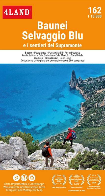 Baunei selvaggio blu e i sentieri del Supramonte - copertina