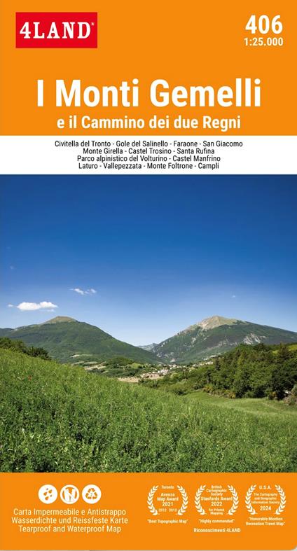 Monti Gemelli e il Cammino dei due Regni - copertina