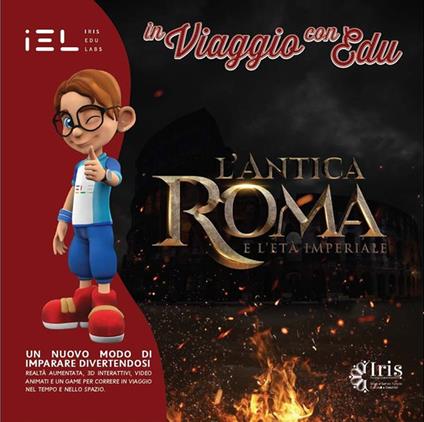 In viaggio con Edu: l’antica Roma e l’età imperiale - copertina