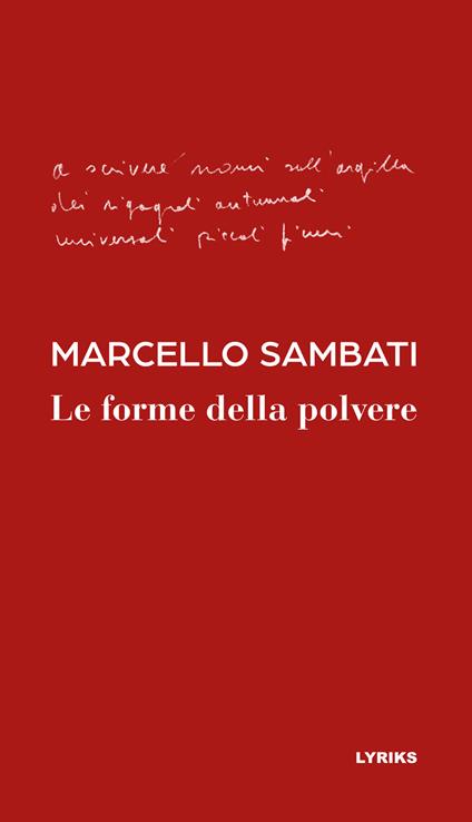 Le forme della polvere - Marcello Sambati - copertina