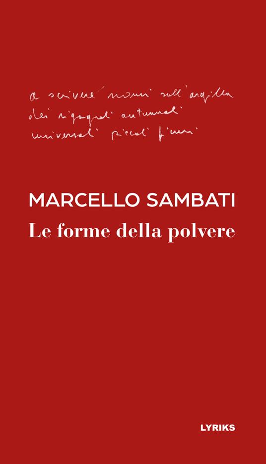 Le forme della polvere - Marcello Sambati - copertina