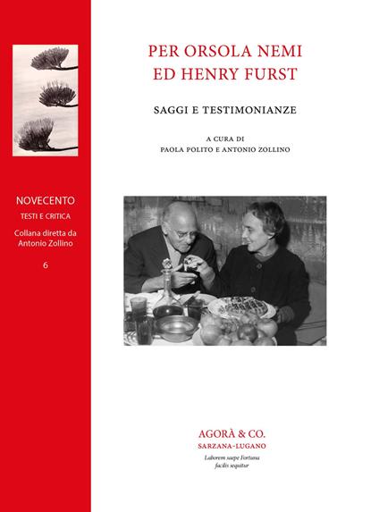Per Orsola Nemi ed Henry Furst. Saggi e testimonianze - copertina
