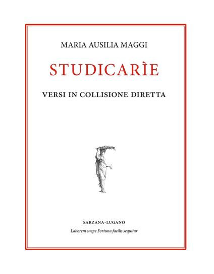 Studicarìe. Versi in collisione diretta - Maria Ausilia Maggi - copertina