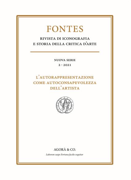 Fontes (2021). Ediz. multilingue. Vol. 2: autorappresentazione come autoconsapevolezza dell'artista, L'. - copertina