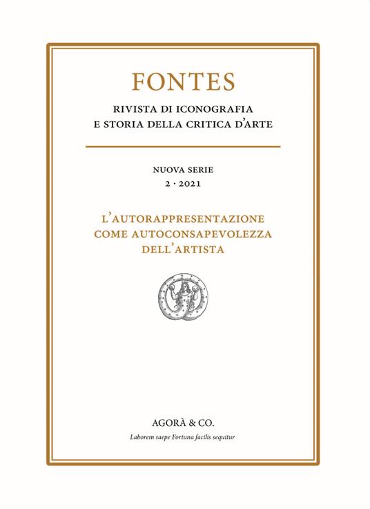 Fontes (2021). Ediz. multilingue. Vol. 2: autorappresentazione come autoconsapevolezza dell'artista, L'. - copertina