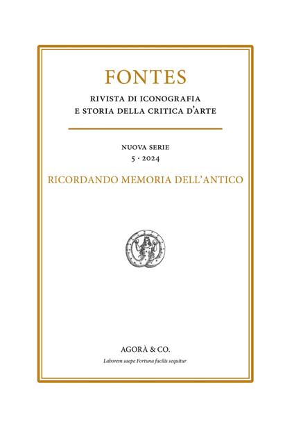 Fontes (2024). Vol. 5: Ricordando Memoria dell'Antico - copertina