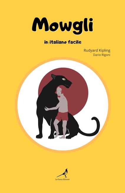 Mowgli in italiano facile - Rudyard Kipling - copertina