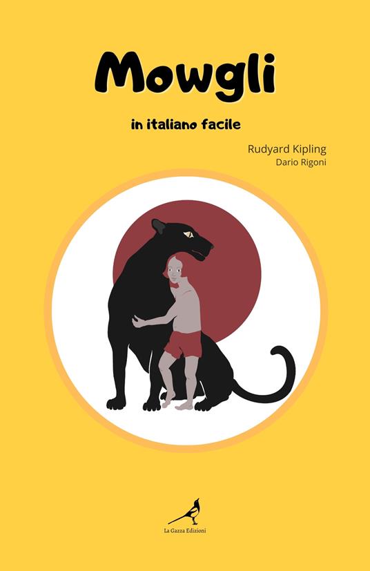 Mowgli in italiano facile - Rudyard Kipling - copertina