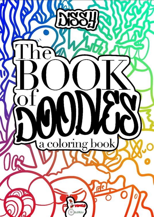 The book of doodles. A coloring book - Dissy - copertina