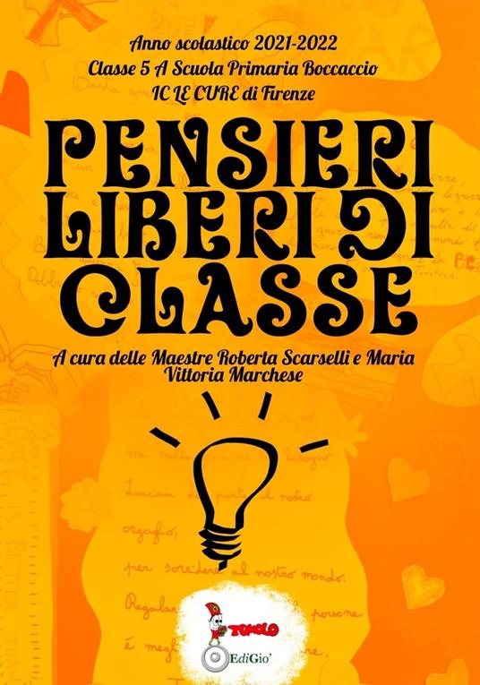Pensieri liberi di classe - copertina