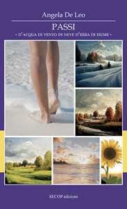 Passi d'acqua di vento di neve d'erba di fiume