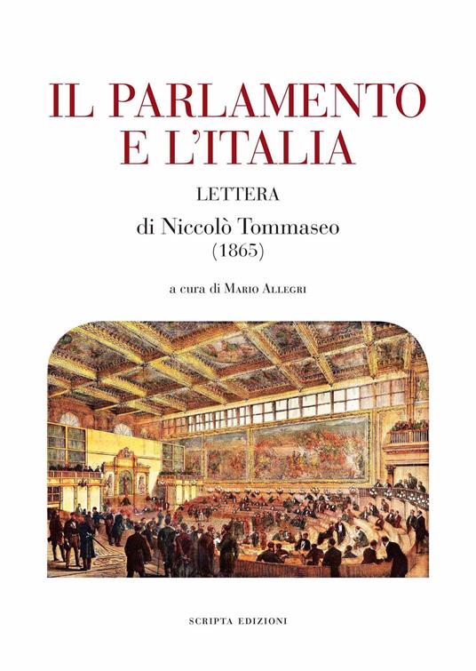 Il Parlamento e l'Italia. Lettera di Niccolò Tommaseo (1865) - copertina