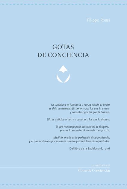 Gotas de Conciencia - Filippo Rossi - copertina
