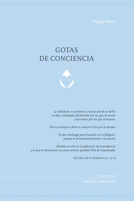 Gotas de Conciencia - Filippo Rossi - copertina