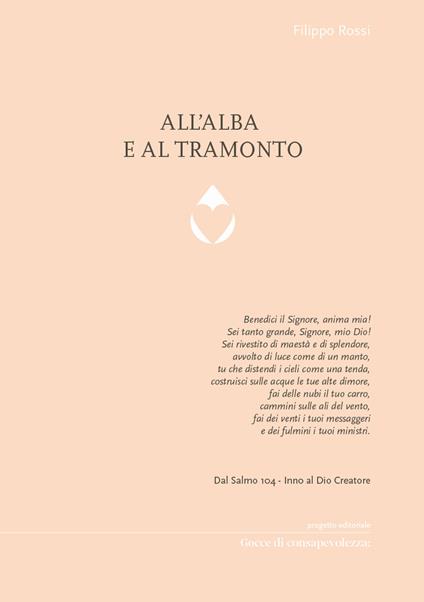 All'alba e al tramonto - Filippo Rossi - copertina