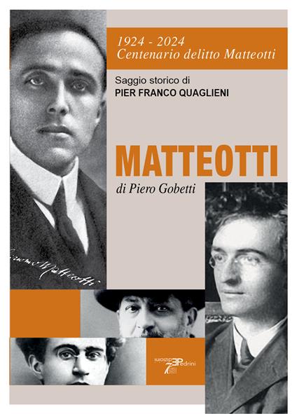 1924-2024 centenario delitto Matteotti-Matteotti di Piero Gobetti - copertina