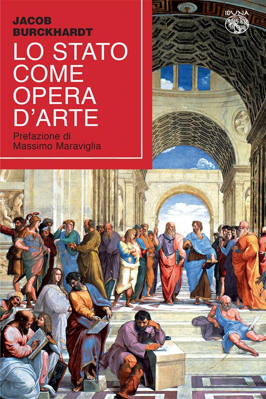 Lo Stato come opera d'arte - Jacob Burckhardt - copertina