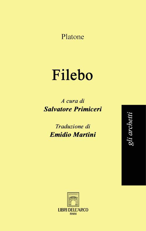 Filebo - Platone - copertina