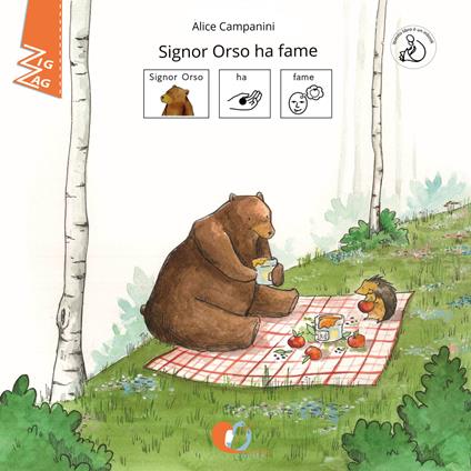 Signor orso ha fame. InBook. Ediz. CAA - Alice Campanini - copertina