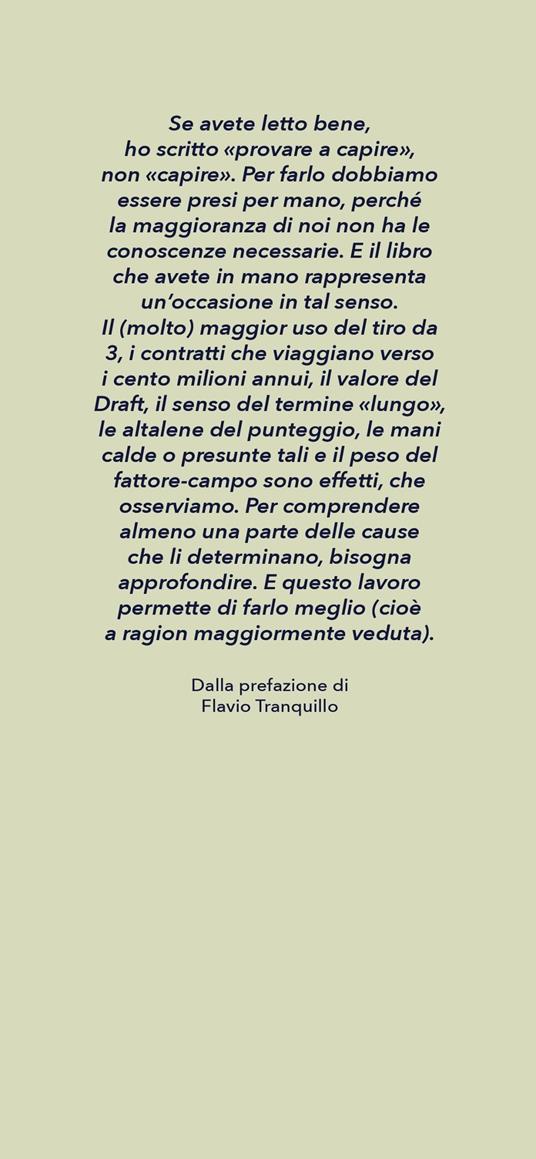 The next dance. NBA, le statistiche e le storie che raccontano l’evoluzione del gioco - Tommaso Bonandrini - 3