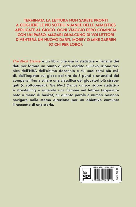 The next dance. NBA, le statistiche e le storie che raccontano l’evoluzione del gioco - Tommaso Bonandrini - 4
