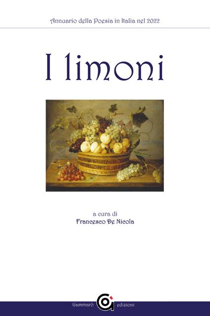 Annuario della poesia in Italia. I limoni (2022) - copertina