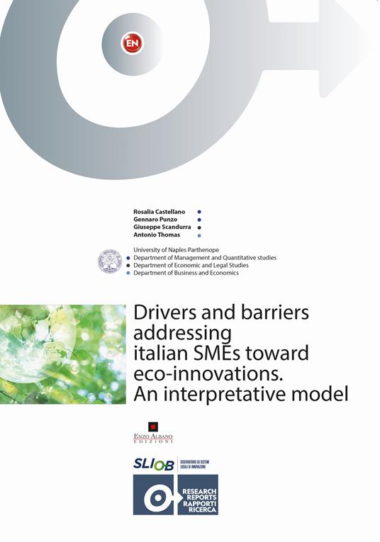  Drivers and barriers addressing italian SMEs toward eco-innovations. An interpretative model -  Rosalia Castellano - copertina