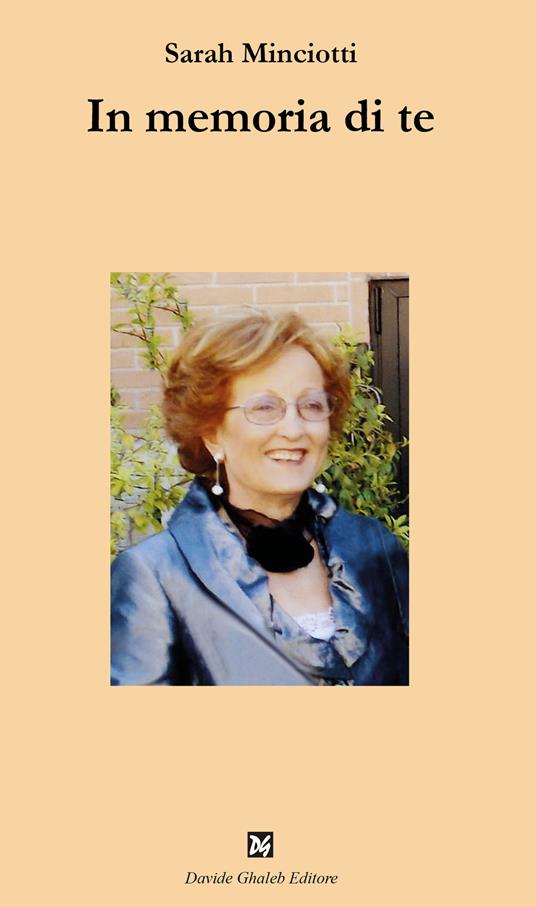 In memoria di te - Sarah Minciotti - copertina