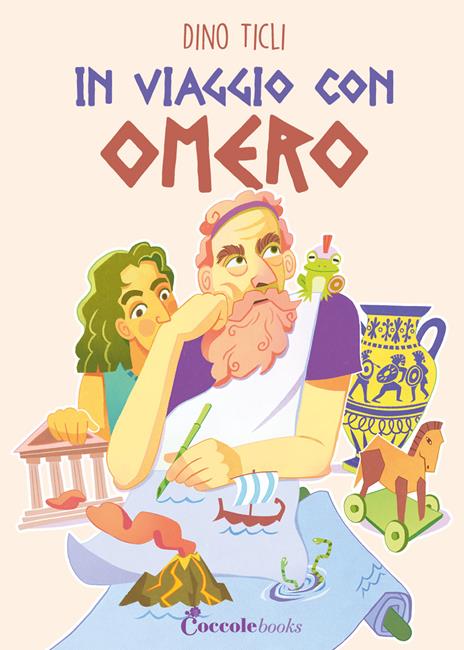 In viaggio con Omero - Dino Ticli - copertina