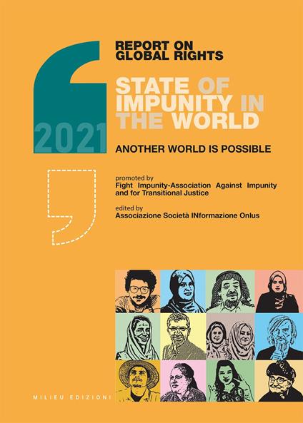 Report on global rights 2021. State of impunity in the world. Another world is possible - copertina