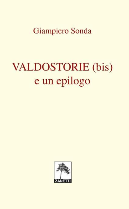 Valdostorie (bis) e un epilogo - Giampiero Sonda - copertina
