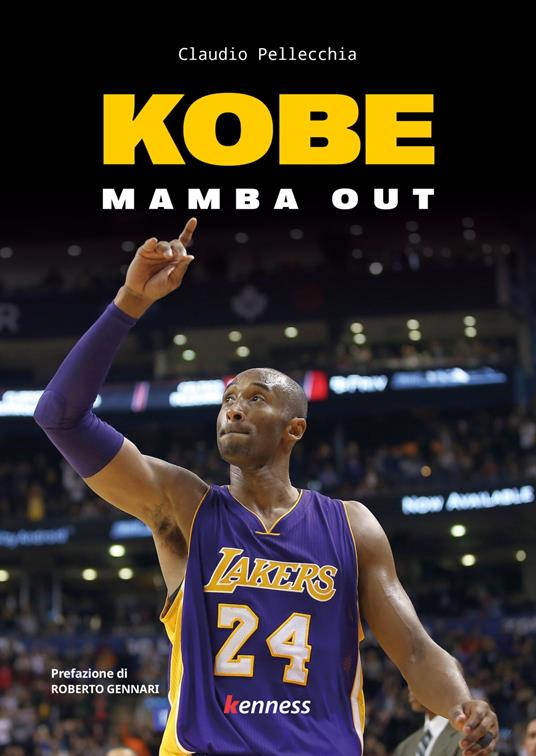 Kobe. Mamba out - Claudio Pellecchia - copertina