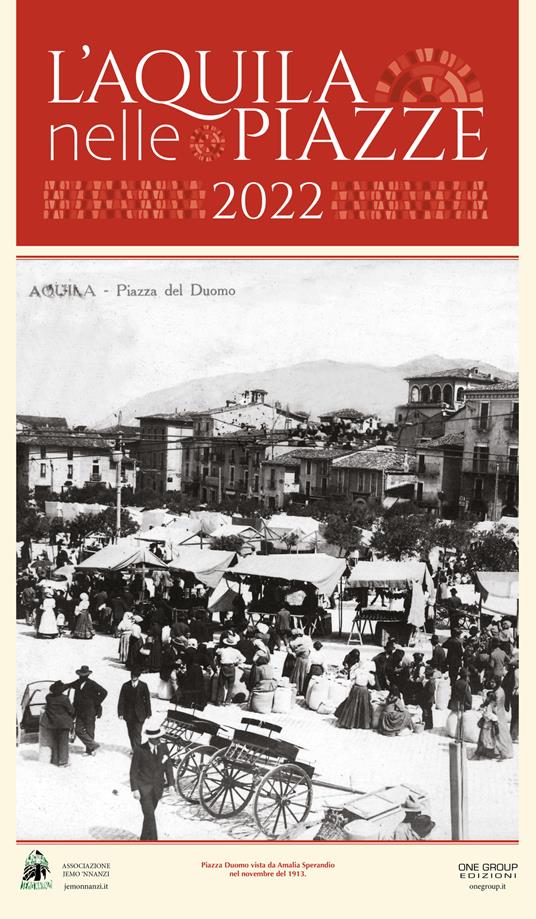 L' Aquila nelle piazze. Calendario 2022 - copertina