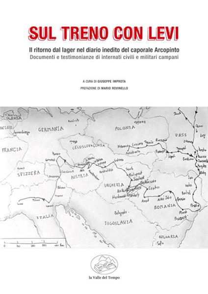 Sul treno con Levi. Il ritorno dal lager nel diario inedito del caporale Arcopinto - copertina