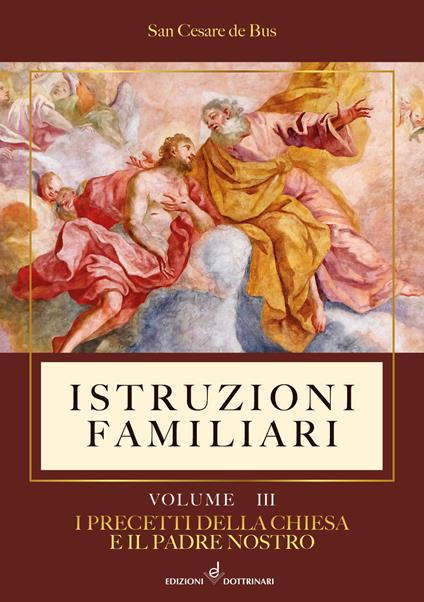 Istruzioni familiari. Vol. 3: I precetti della Chiesa e il Padre nostro - San Cesare De Bus - copertina