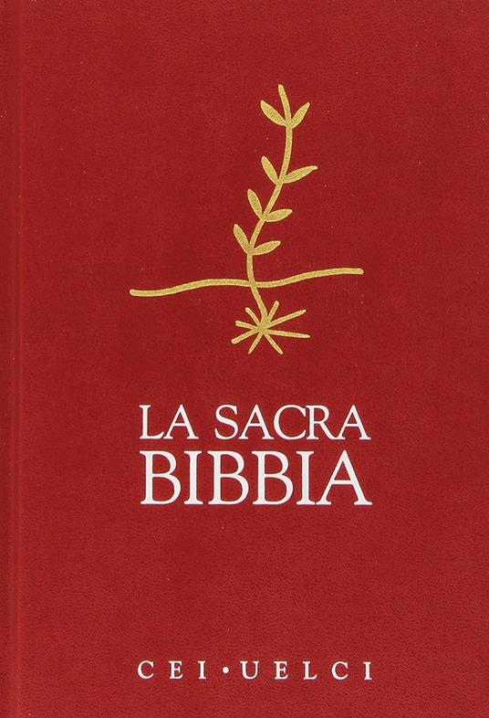 La sacra Bibbia - copertina