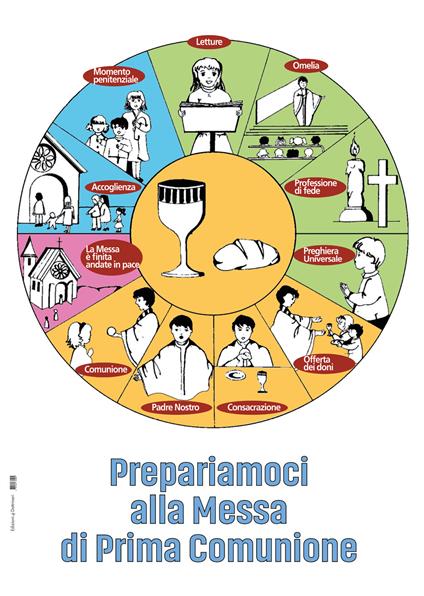 Prepariamoci alla messa di prima comunione - copertina