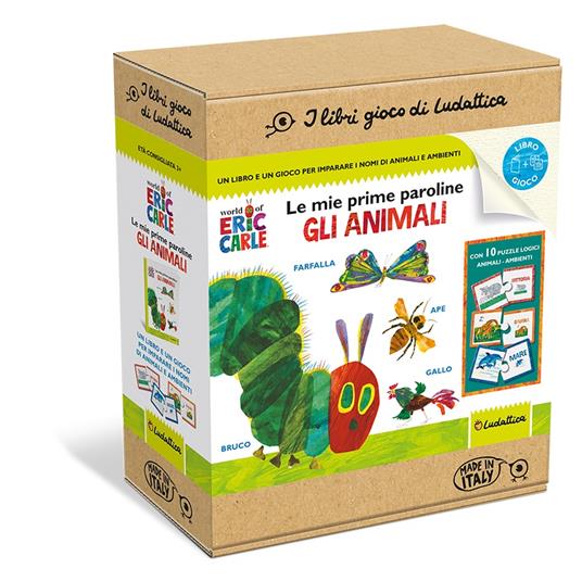 Gli animali. Le mie prime paroline. I libri gioco del piccolo Bruco Maisazio. Ediz. a colori - copertina