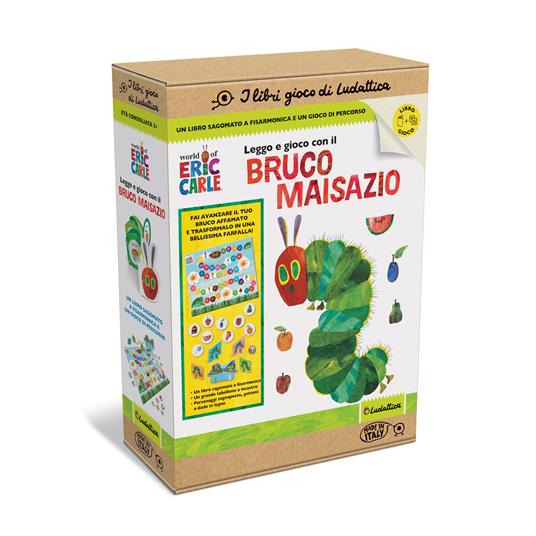 Leggo e gioco con il piccolo Bruco Maisazio. I libri gioco del piccolo Bruco Maisazio. Ediz. a colori. Con gioco di percorso - copertina