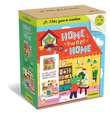 Home sweet home. Ediz. a colori. Con tombola degli ambienti della casa - copertina