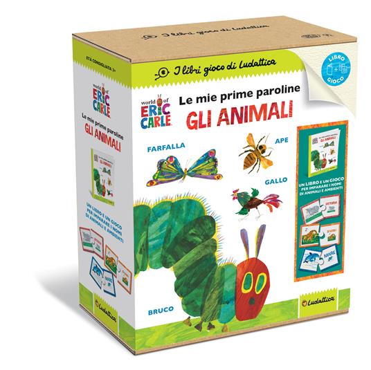 Gli animali. Le mie prime paroline. I libri gioco del piccolo Bruco Maisazio. Ediz. a colori. Con gioco - copertina
