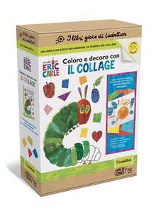 Coloro e decoro con il collage. I libri gioco del piccolo Bruco Maisazio. Ediz. a colori. Con gadget