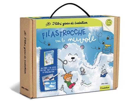Filastrocche tra le nuvole. Storie incartate. Ediz. a colori. Con Gioco - copertina