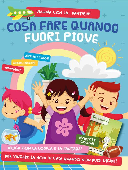 Cosa fare quando fuori piove - copertina