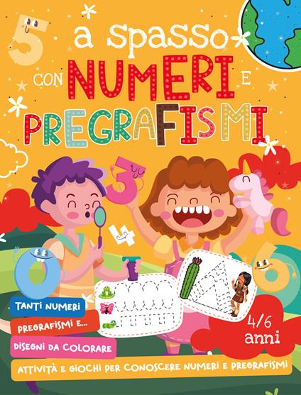 A spasso con numeri e pregrafismi - copertina
