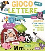 Gioco con le lettere. Con pennarello cancellabile