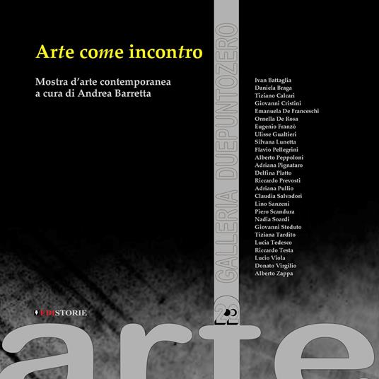 Arte come incontro. Catalogo della mostra (Bergamo). Ediz. illustrata - copertina