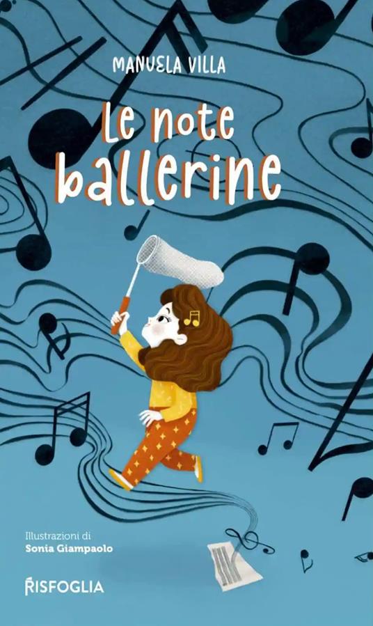 Le note ballerine - Manuela Villa - copertina