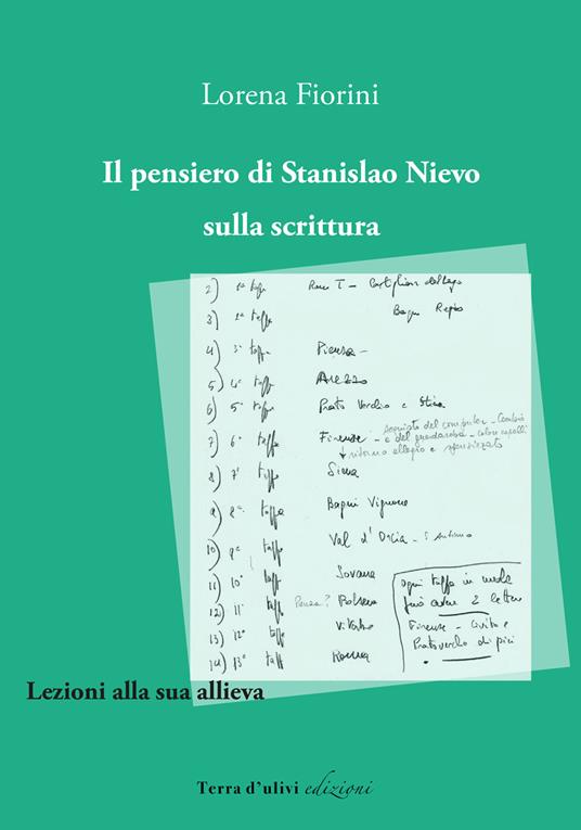 Il pensiero di Stanislao Nievo sulla scrittura - Lorena Fiorini - copertina