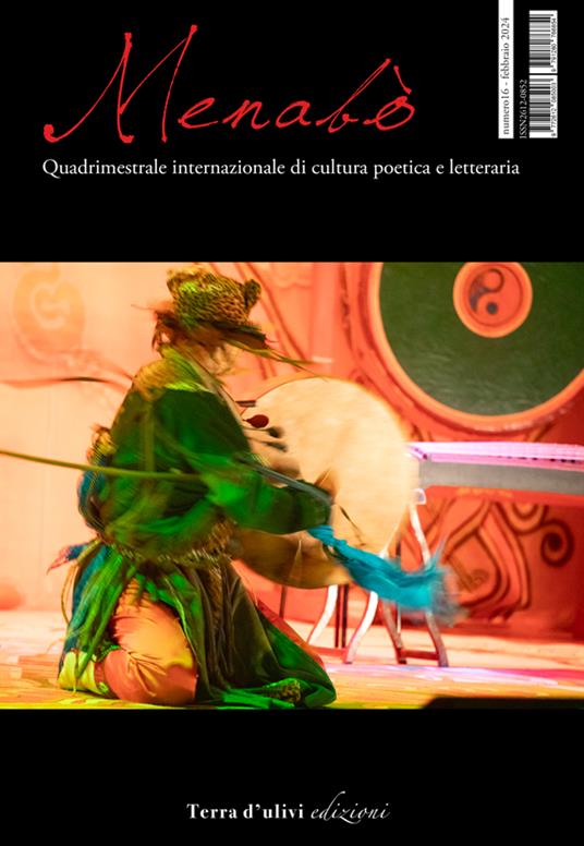 Menabò. Quadrimestrale internazionale di cultura poetica e letteraria (2022). Vol. 16 - copertina